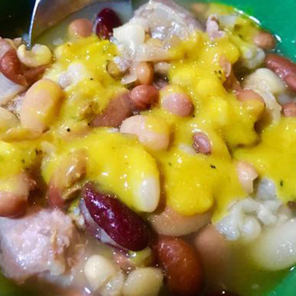 Abby J's Jalapeño Mustard Sauce & 15 Bean Soup