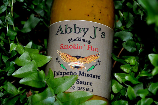 Launching Abby J's Smokin Hot Jalapeño Mustard Gourmet Sauce