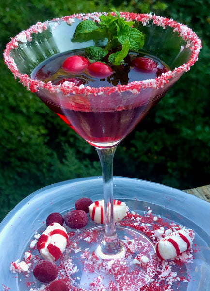 Abby J's Cranberry Peppermint Martini